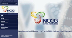 Desktop Screenshot of nccg.mu
